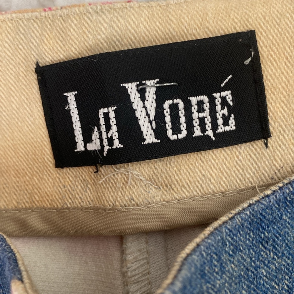 Vintage La Vore Rose Print Pants - Picture 10 of 15